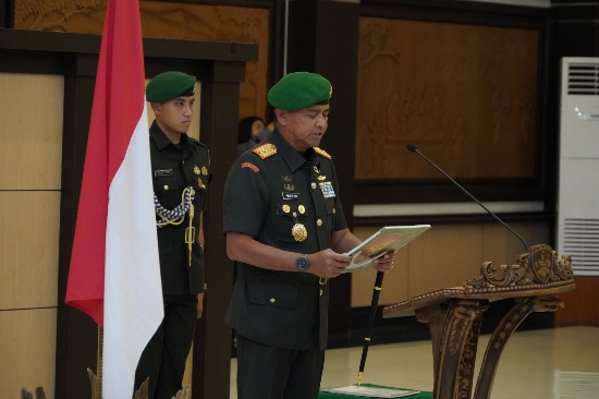 Pangdam Pimpin Sertijab dan Tradisi Laporan Korps Asintel Kasdam hingga Kapendam IX/Udayana