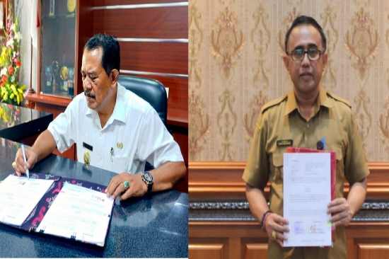 Pemkot Denpasar dan Pemkab Klungkung Tandatangani Kerja Sama