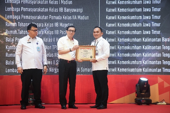 Refleksi Akhir Tahun 2023, Kemenkumham Jatim Borong Delapan Penghargaan