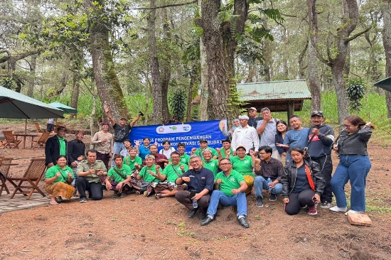 Kolaborasi AQUA Mambal Kembangkan Wisata Glagalinggah