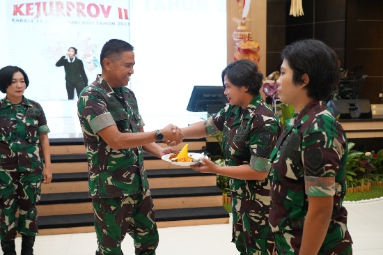 Syukuran HUT Ke- 62 KOWAD, Pangdam Harapkan Kowad menjadi Prajurit yang Berprestasi dan Kebanggaan TNI AD