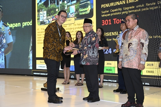 Wow…Luar biasa !!! Danone Indonesia Menerima PROPER EMAS Keenam Kali untuk AQUA Mambal