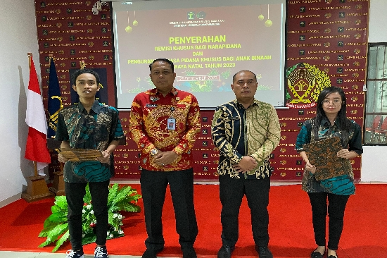 358 Narapidana di Jatim Terima Remisi Natal, 3 Langsung Bebas