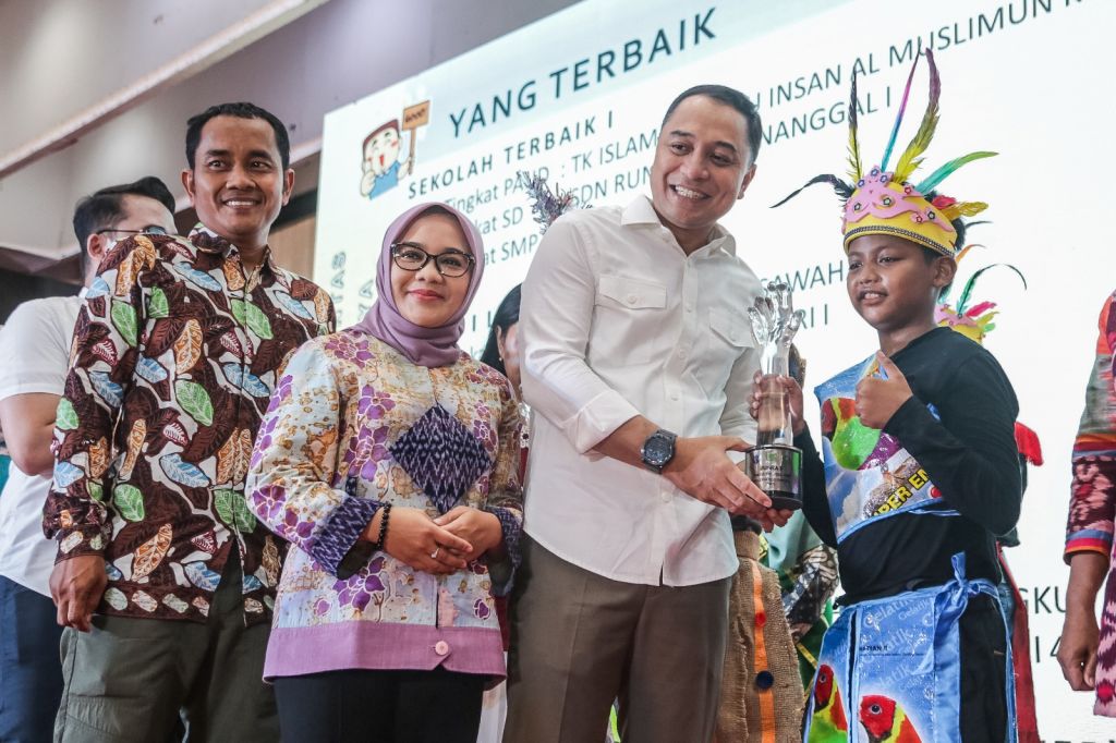 Pemkot Gelar Awarding Surabaya Eco School 2023 Bertujuan Tanamkan Jiwa Kepemimpinan Anak