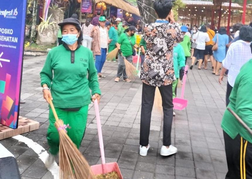 Pastikan Kelancaran Pelaksanaan Denfest, Dishub Terjunkan 70 Personil, DLHK Sebanyak 90 Petugas dan Sat Pol PP Kerahkan 30 Anggota