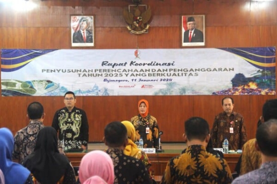 Pemkab Bojonegoro Gelar Rakor Perencanaan Anggaran, Usung Tema ‘Tahun 2025 yang Berkualitas