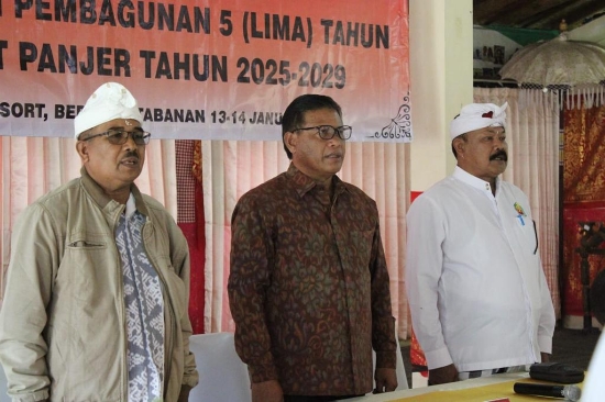 Rapat Penyusunan Rancangan Pembangunan Lima Tahun Desa Adat Panjer 2025 -2029