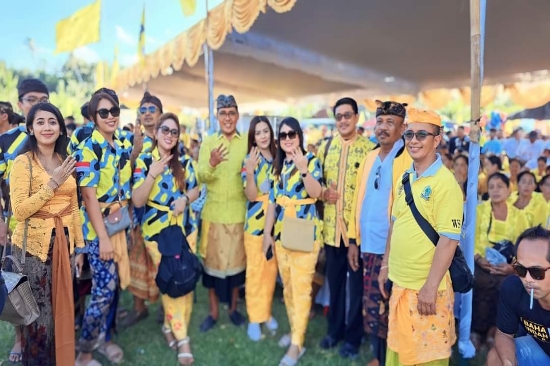 Mariza Sulton: Kader Golkar Bali Siap Kampanyekan Kemenangan Satu Putaran Prabowo-Gibran Jadi Presiden RI 2024