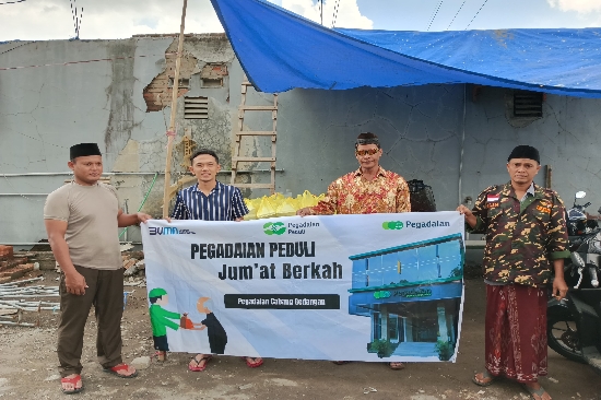 Program Jum’at Berkah Pegadaian Kanwil XII Surabaya sebagai Wujud Kepedulian Sosial kepada Masyarakat