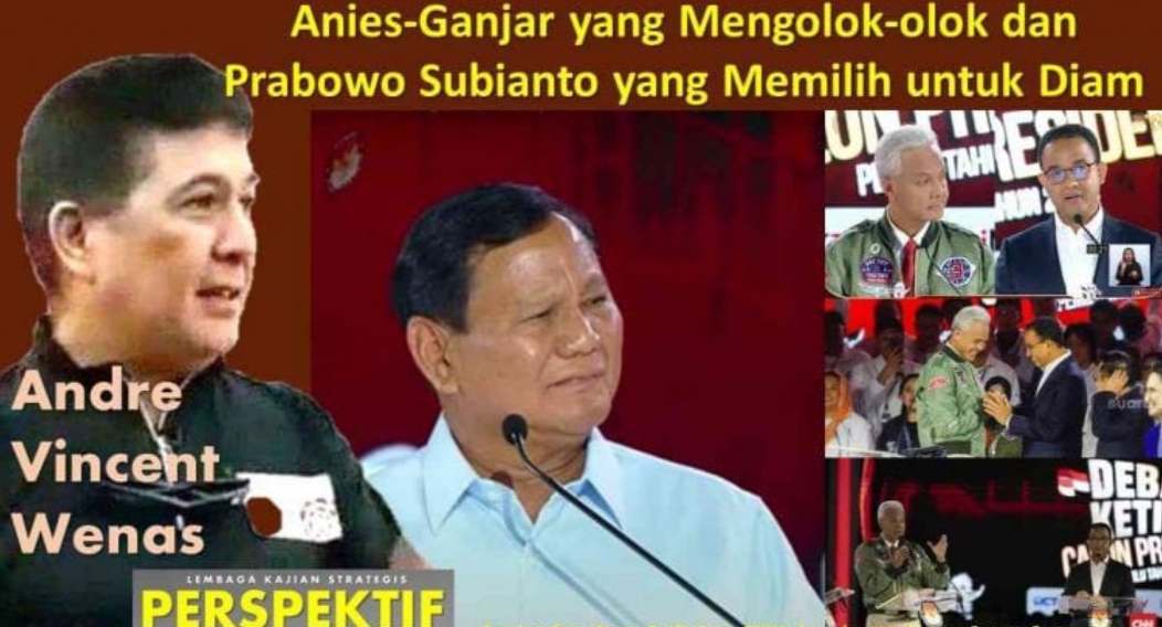Anies-Ganjar yang Mengolok-olok dan Prabowo Subianto yang Memilih untuk Diam