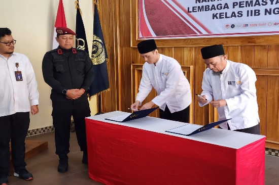 Dua Narapidana Teroris di Lapas Ngawi Ikrar Setia kepada NKRI