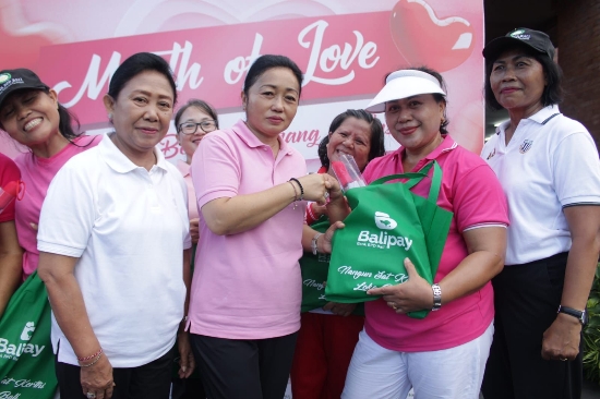 Ny. Antari Jaya Negara Hadiri “Month of Love” Sehat Bersama Orang Terkasih Bank BPD Bali