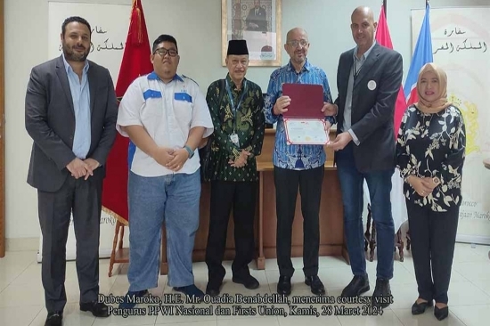 PPWI Adakan Kunjungan Kehormatan ke Duta Besar Maroko