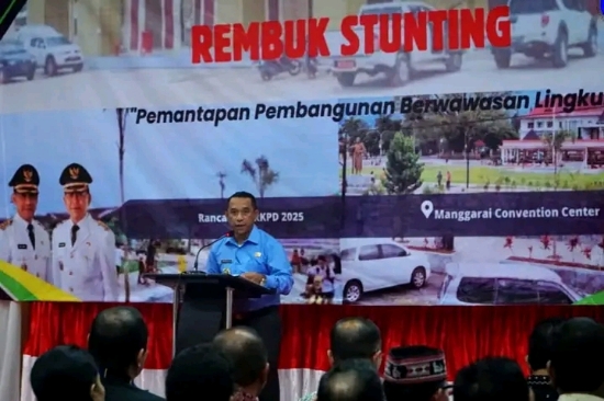 Bupati Manggarai, Membuka Secara Resmi Musrenbang RKPD Tahun 2025