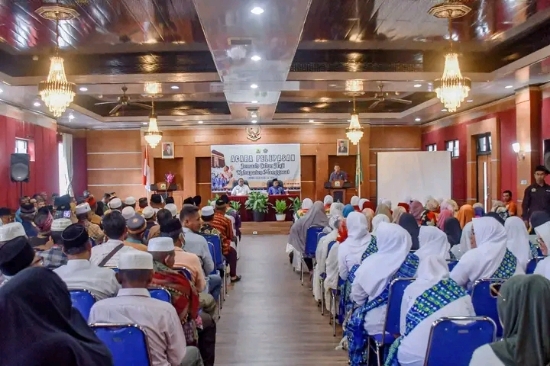 Ini Kata Bupati Manggarai, Saat Melepas Secara Resmi Sejumlah 20 Jemaah Calon Haji