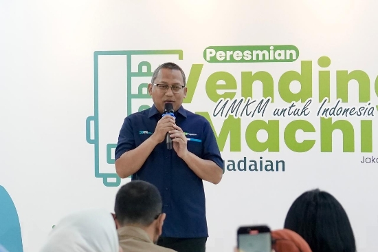 Dukung UMKM Naik Kelas: PT. Pegadaian Resmikan Vending Machine UMKM