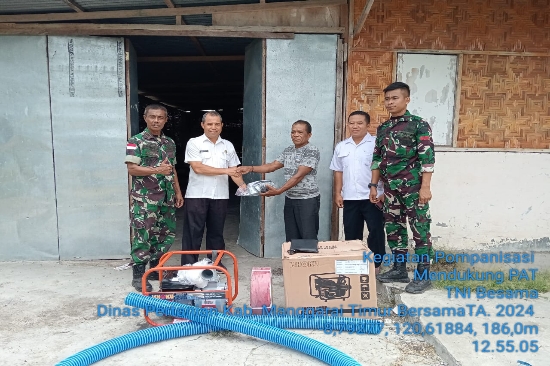 Pemda Matim Bantu 18 Unit Mesin Pompa Air untuk Petani