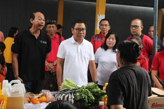 Pemkot Denpasar Kembali Gelar Pasar Murah Jaga Stabilitas Inflasi Daerah, Sasar Wilayah Desa Tegal Harum