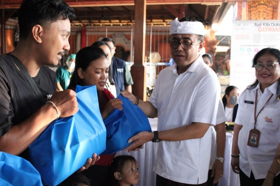 Wujudkan Peningkatan Pelayanan Kesehatan Masyarakat, Jaya Negara Tinjau Safari Kesehatan di Banjar Dajan Tangluk Kesiman