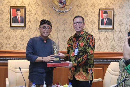 Apresiasi Peringkat IKK Tertinggi dari LAN, Wali Kota Jaya Negara Terima Studi Tiru BNN RI