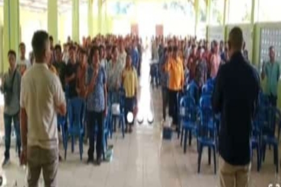 Ribuan Relawan di Manggarai Timur Antusias Deklarasi Melki Laka Lena Calon Gubernur NTT