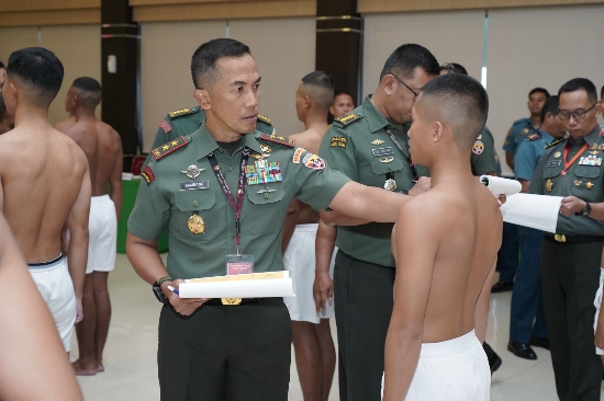Catar Akademi TNI Asal Bali dan NTB Jalani Tes Terakhir di Daerah
