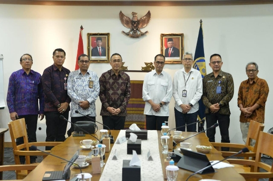 Wali Kota Jaya Negara Godok Business Plan Jangka Panjang Pelabuhan Sanur Bersama Menhub Budi Karya Sumadi