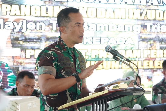 Kunjungi Perumahan Taman Wira Lovina, Pangdam Apresiasi Prajurit Miliki Rumah Hunian Pribadi