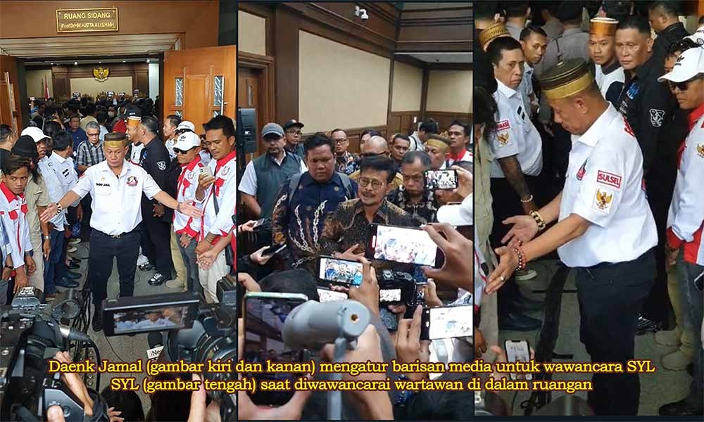 Dituduh Serang dan Intimidasi Wartawan Saat Liputan Putusan SYL, Ini Klarifikasi Daenk Jamal