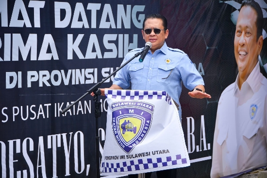 Resmikan Kantor Sekretariat IMI Provinsi Sulawesi Utara, Ketua Umum IMI Bamsoet Dorong Peningkatan Prestasi Olahraga Otomotif Sulawesi Utara