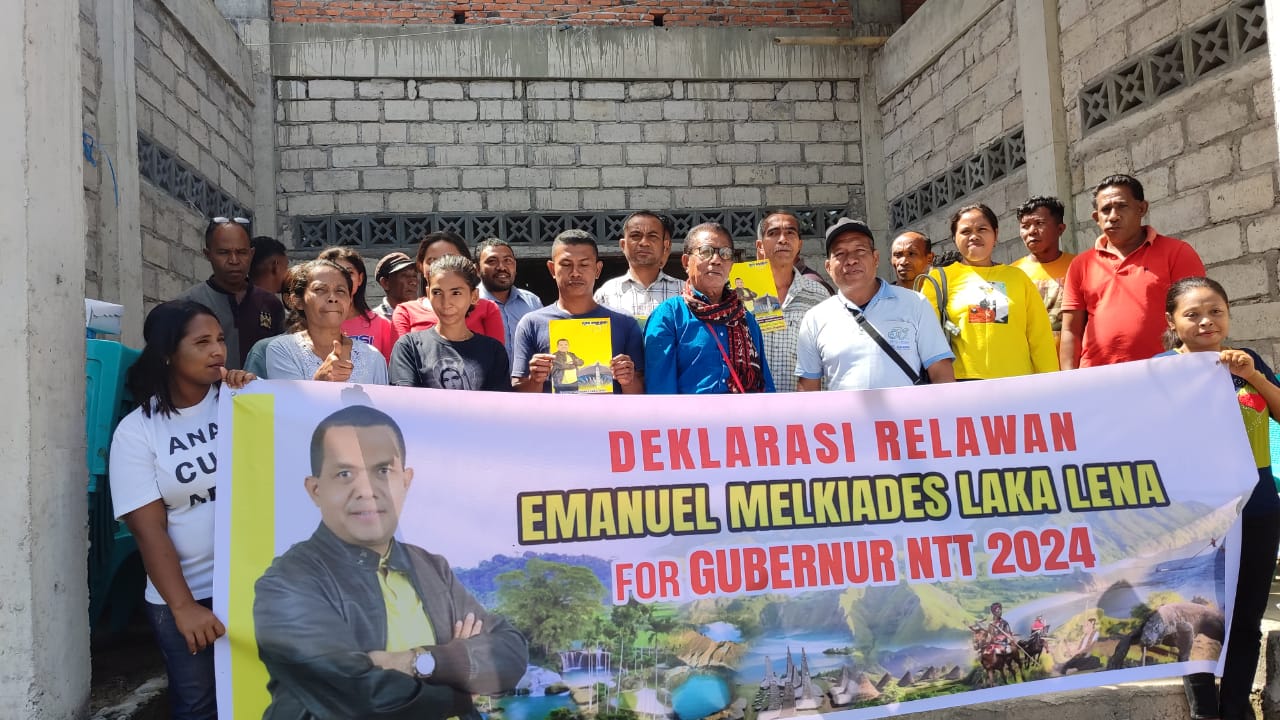 Warga Nagekeo Antusias Gelar Deklarasikan Melki Laka Lena Bakal Calon Gubernur NTT