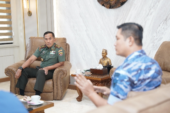 Pangdam Terima Audiensi Penyelenggara Bali Internasional Air Show 2024