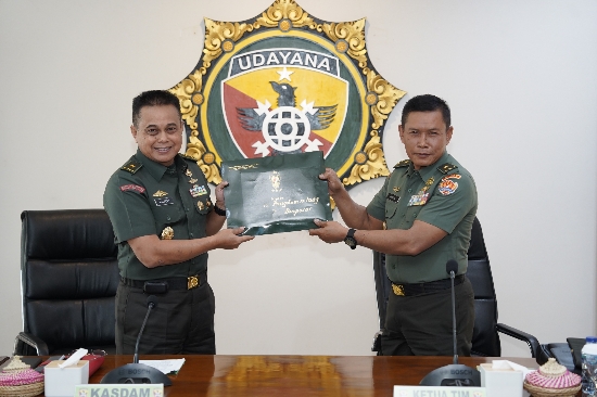 Kasdam IX/Udy Tutup Kegiatan Audit Itjenad di Makodam