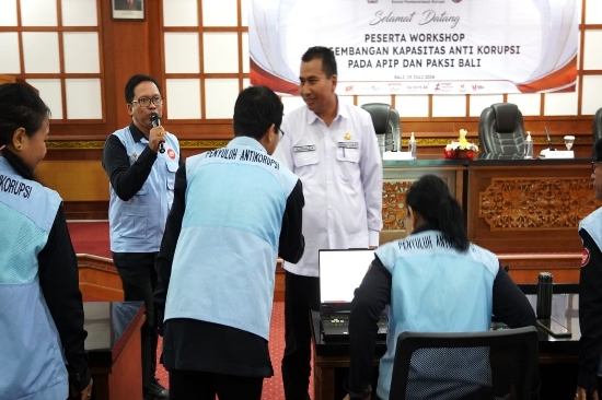 APIP dan PAKSI Gelar Workshop Pengembangan Kapasitas Anti Korupsi