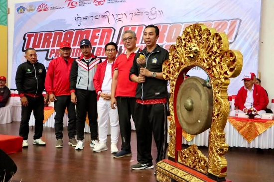 Sekda Alit Wiradana Hadiri Pembukaan Turnamen III KORPRI Provinsi Bali Tahun 2024