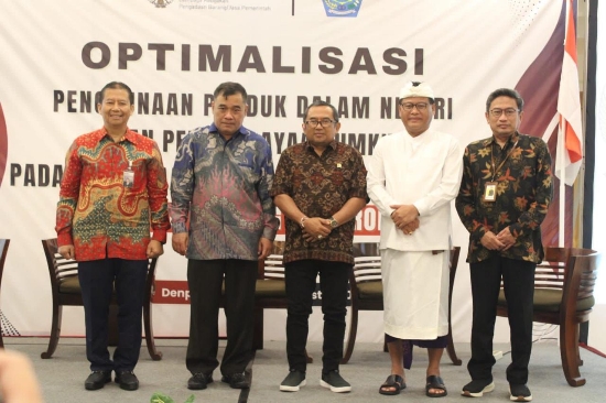 Pemkot Denpasar Komitmen Dukung Optimalisasi Penggunaan Produk Dalam Negeri dan Pemberdayaan UMKK