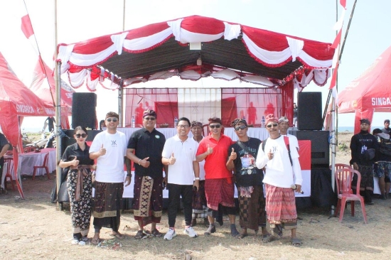 Capai 1.200 Peserta, Wawali Arya Wibawa Tinjau Lomba Layang-Layang Koka Festival