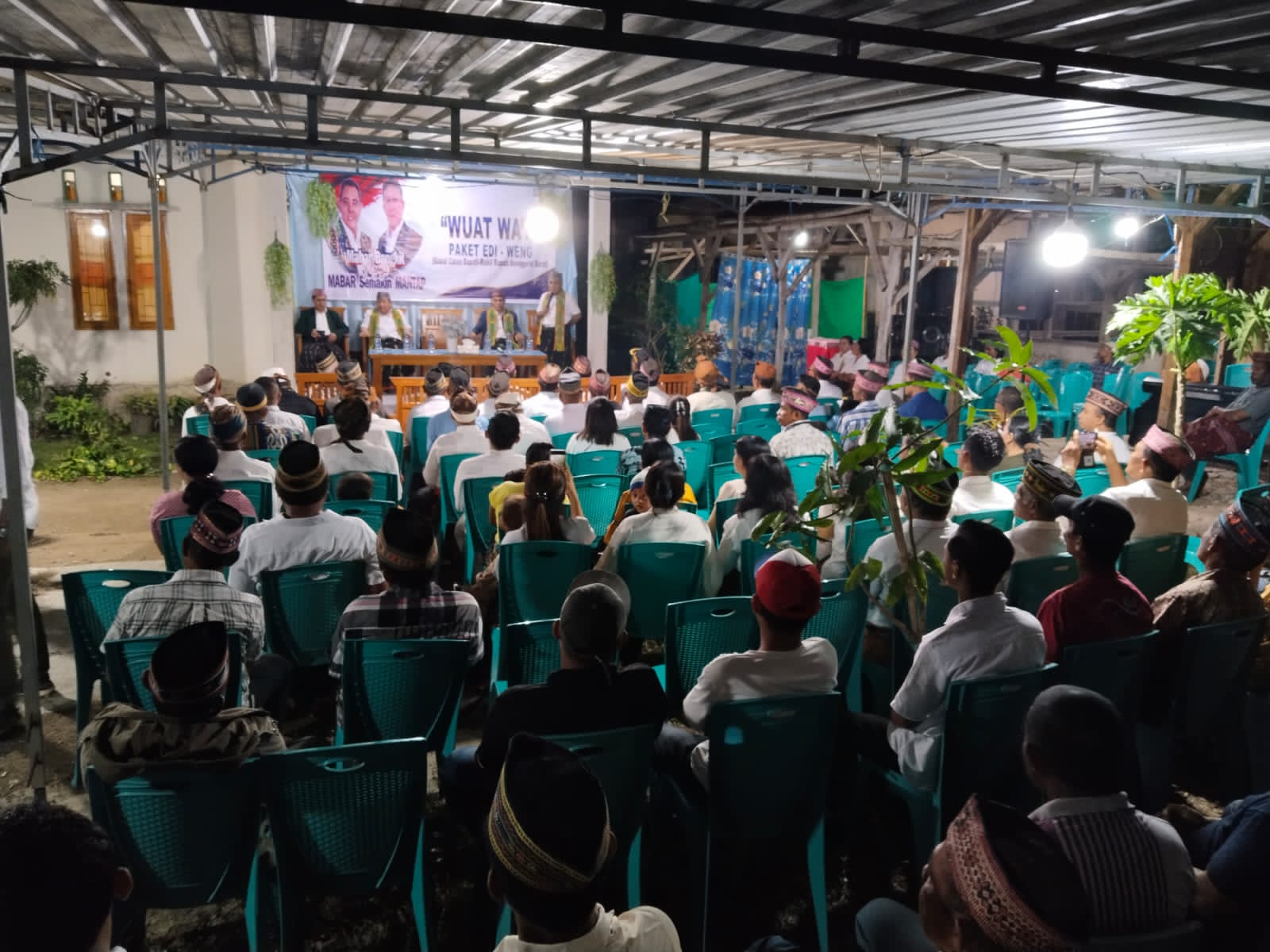 Bentuk Tim Pemenangan, Edi-Weng Pasangan Idola Rakyat Mabar Optimis Menang