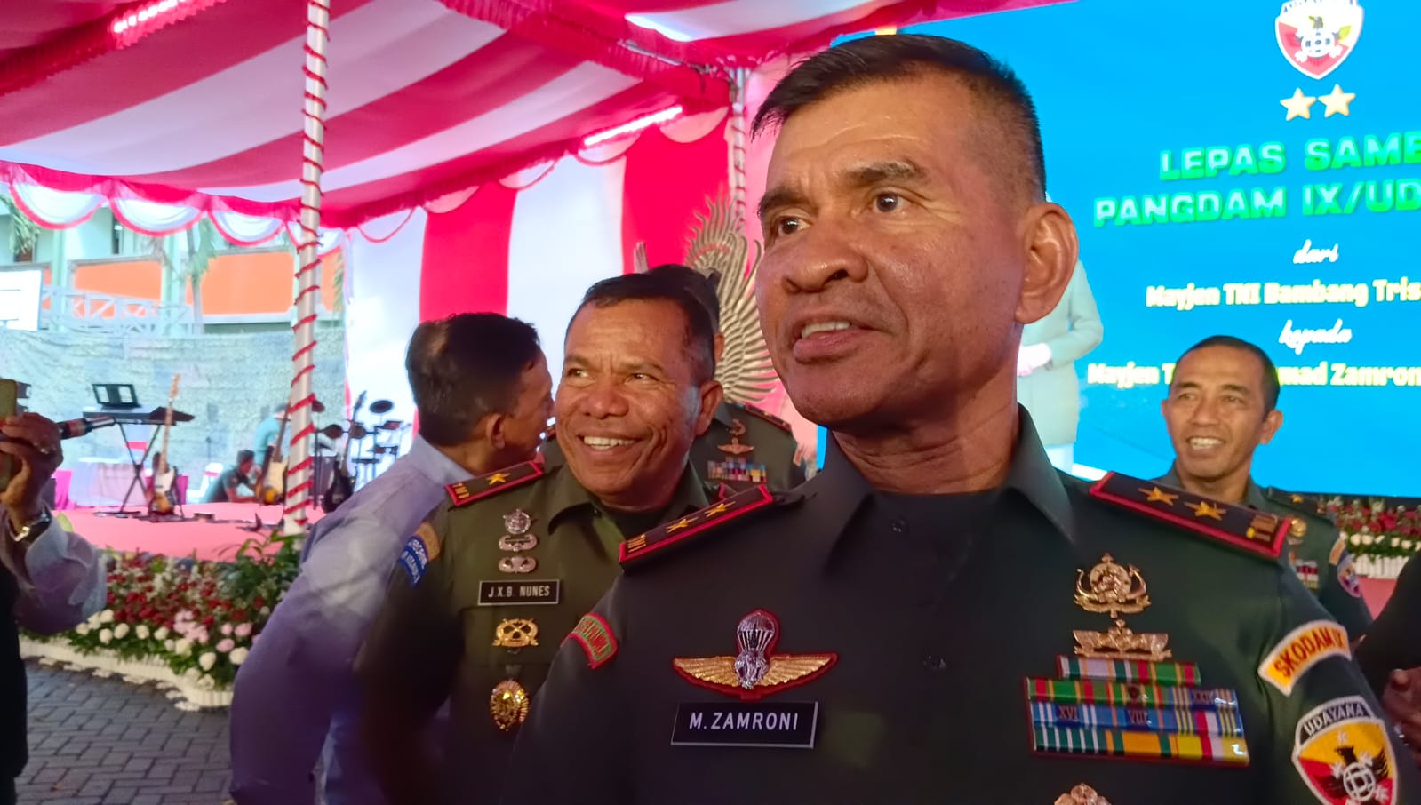 Lepas Sambut Pangdam IX/Udayana, Mayjen TNI Muhammad Zamroni Lanjutkan Program Strategis Pejabat Terdahulu