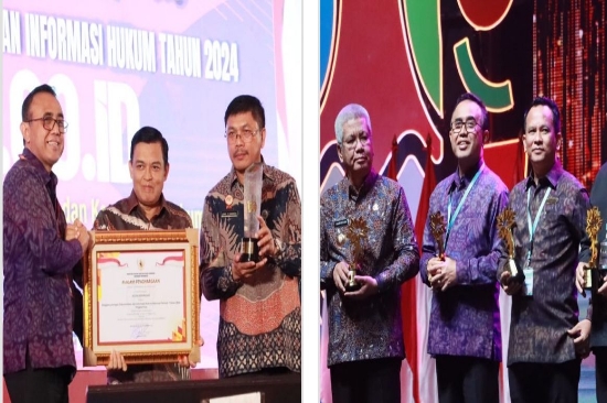 Wali Kota Jaya Negara Terima Dua Penghargaan Nasional