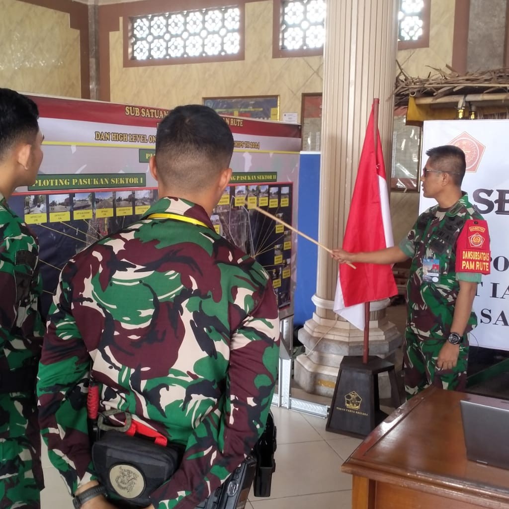 Satgas Pamwil Amankan Rute HLF-MSP dan IAF ke-2 di Bali