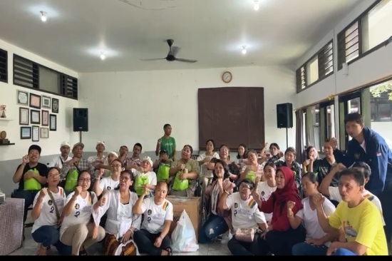 Momen Peringatan Kemerdekaan RI ke-79, Kaori Welas Asih Berbagi Kasih bagi Penyandang Disabilitas di Yayasan Cahaya Mutiara Ubud