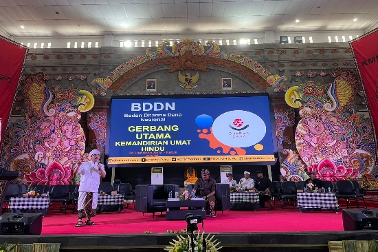 Hadiri Acara Dharma Tula Undiksha, Sekum PHDI Pusat Sosialisasikan BDDN