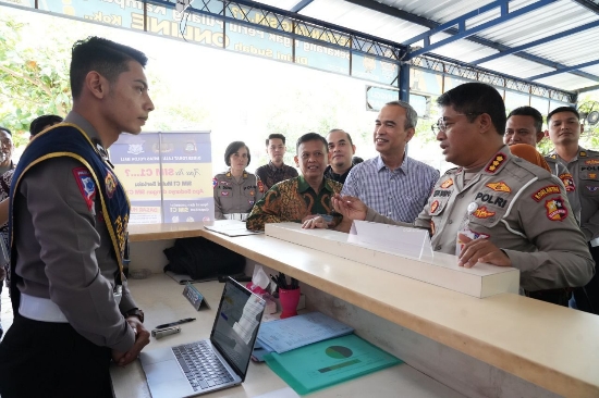 Polda Bali Lakukan Uji Coba Syarat Kepesertaan JKN Aktif bagi Pemohon SIM