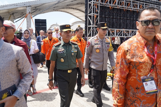 Pangdam Zamroni Hadiri Open Ceremony Bali Internasional Air Show 2024