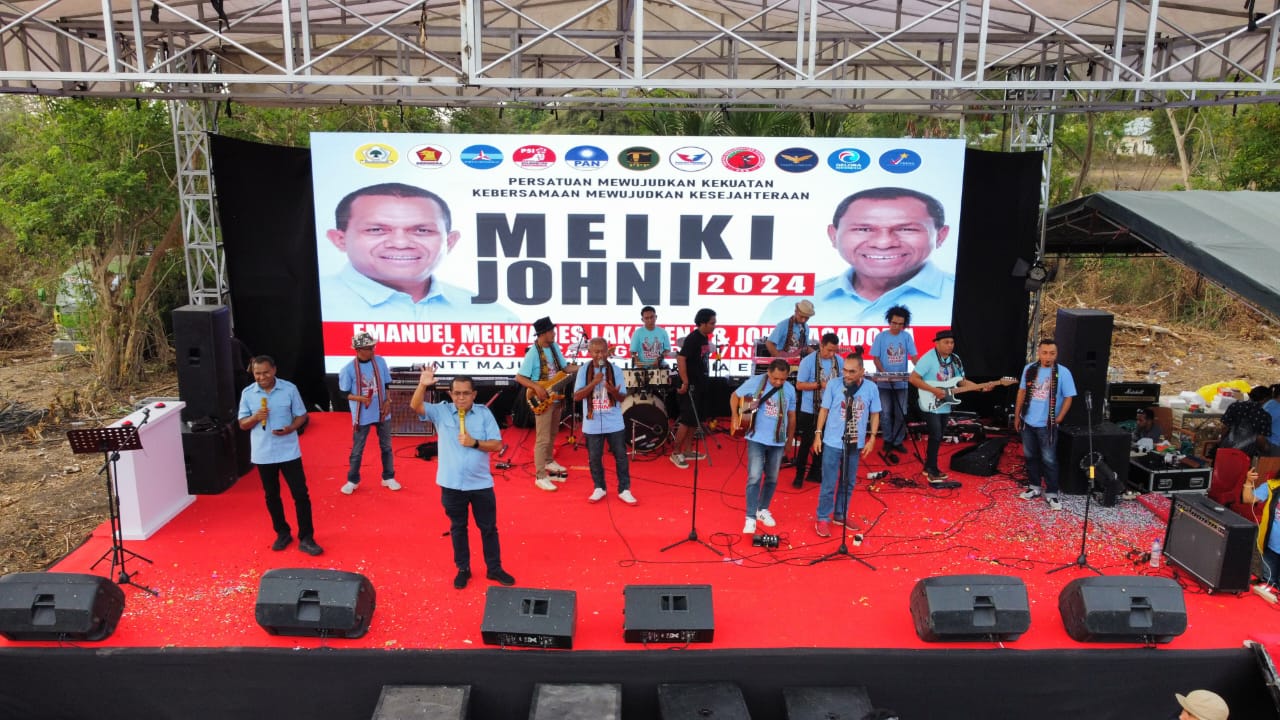 Di Hadapan Ribuan Masa Pendukung, Melki-Joni Komitmen Keberlanjutan Pembangunan di NTT