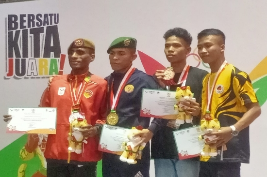 PON XXI Aceh-Sumut 2024: Prajurit Kodam IX/Udayana Sabet Medali MMA