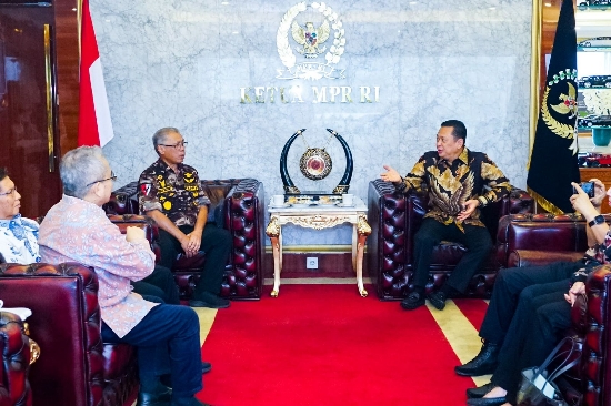 Terima Pengurus FKPPI, Ketua MPR Bamsoet Terima Aspirasi Penyempurnaan UUD NRI 1945