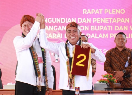 Harapan Edi-Weng Usai Dapat Nomor Urut 2 di Pilkada Manggarai Barat
