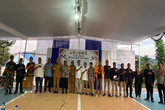 Polres Manggarai Timur Gelar Deklarasi Pilkada Damai Tahun 2024 Bertemakan “Siap Kalah dan Siap Menang”